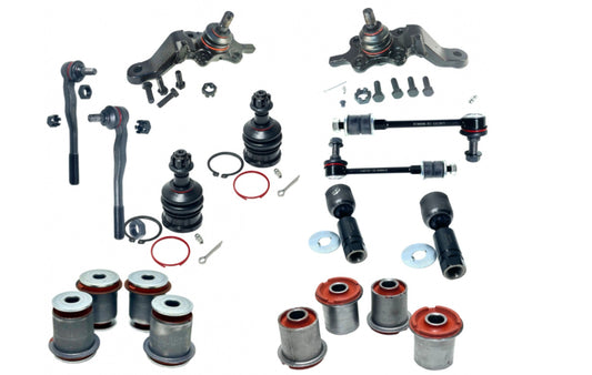SUSPENSION KIT:CONTROL ARM BUSHING,BALL JOINTS,INNER TIE ROD,OUTER TIE ROD,LINKS - FSK008