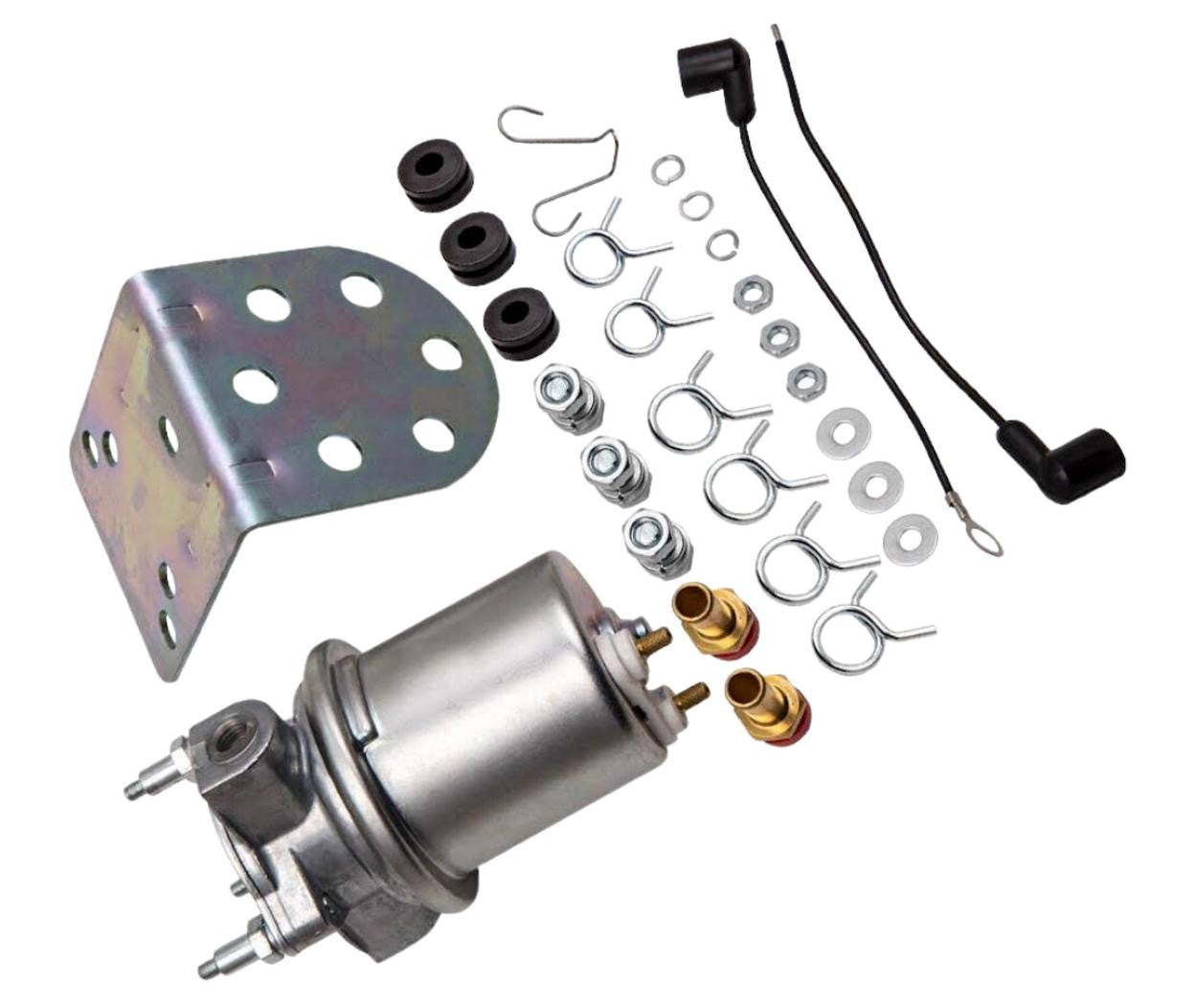 In-Line Electric Fuel Pump Fits 68 AMC Ambassador/Javelin/Rebel, 67 AMC American/Rebel, 66 Buick Electra/Riviera/Skylark/Wildcat, 65-66 Chevrolet Bel Air/Biscayne/Caprice/Chevelle/Impala and more