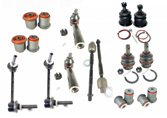 SUSPENSION KIT:BUSHING DE PLATOS,(L&R)TERMINALES INNER(L&R)OUTER(L&R)LINKS(L&R) - FSK007