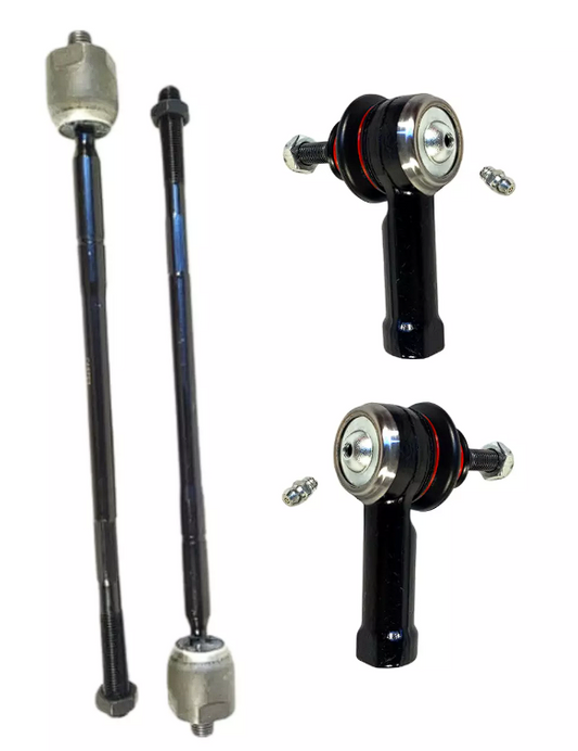 Premiun Set of 4 Cartex Outer & Inner Tie Rod Fit For Mitsubishi Lancer 08-17 - FSK014