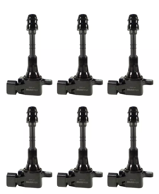 6Pcs Replacement Ignition Coil Fit for Nissan Pathfinder, Murano, Quest VQ35DE - UF349XKIT6